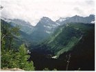 A Hanging Valley at Glacier National Park