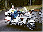 Mom on my Goldwing